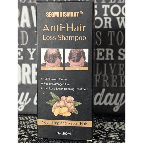 🌈5/25 Segminismart Anti-Hair Loss Shampoo SEALED - Picture 1 of 4